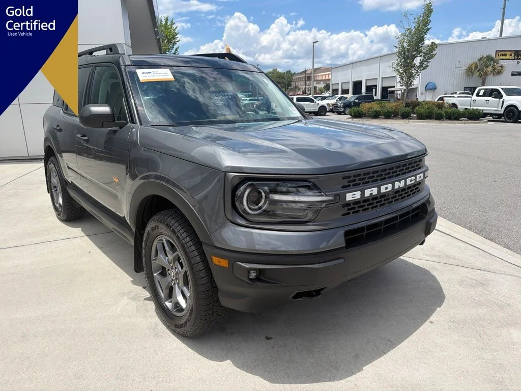 Certified Used 2024 Carbonized Gray Metallic Ford Badlands image 1