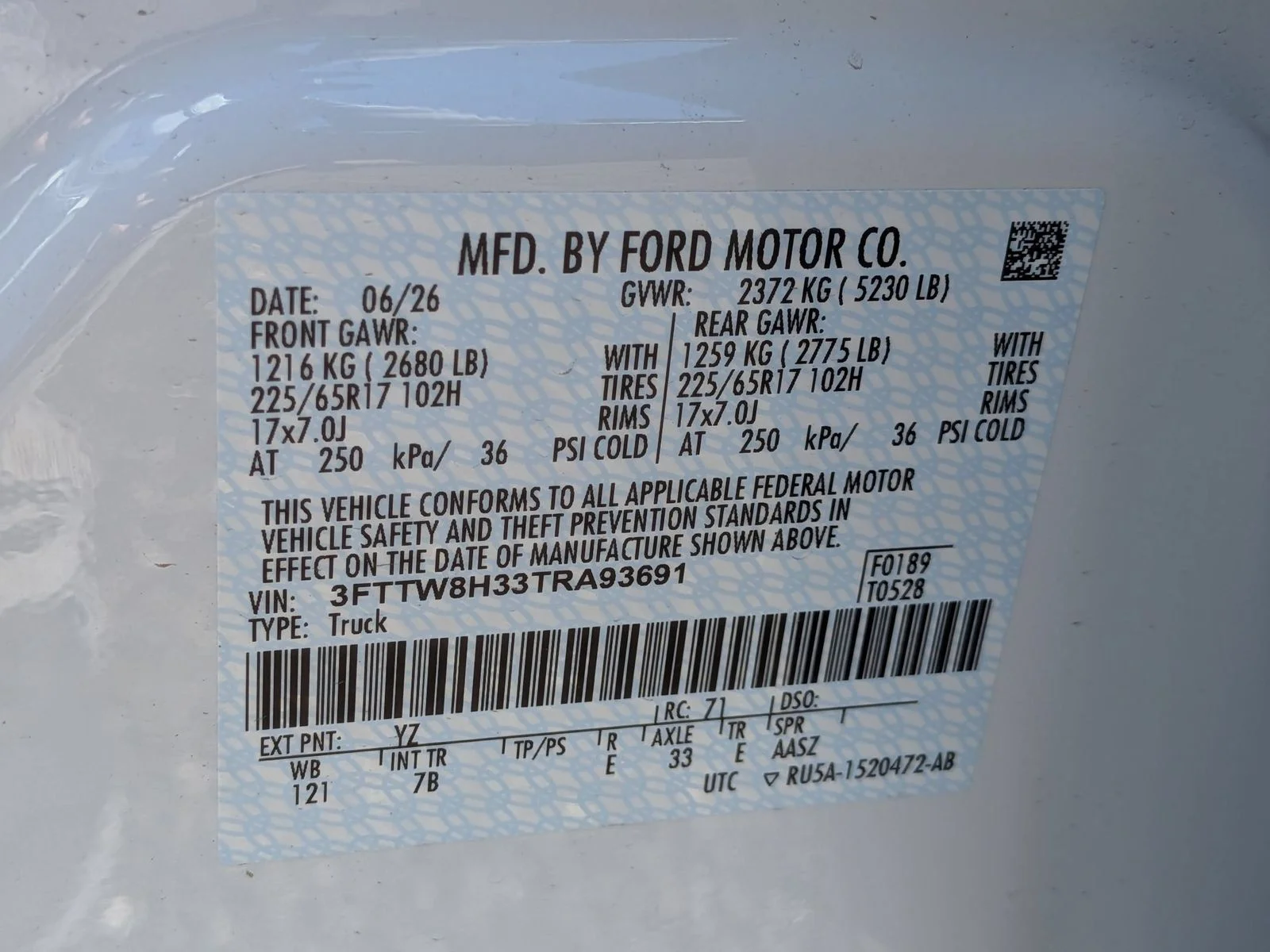 New 2026 Oxford White Ford XLT image 29