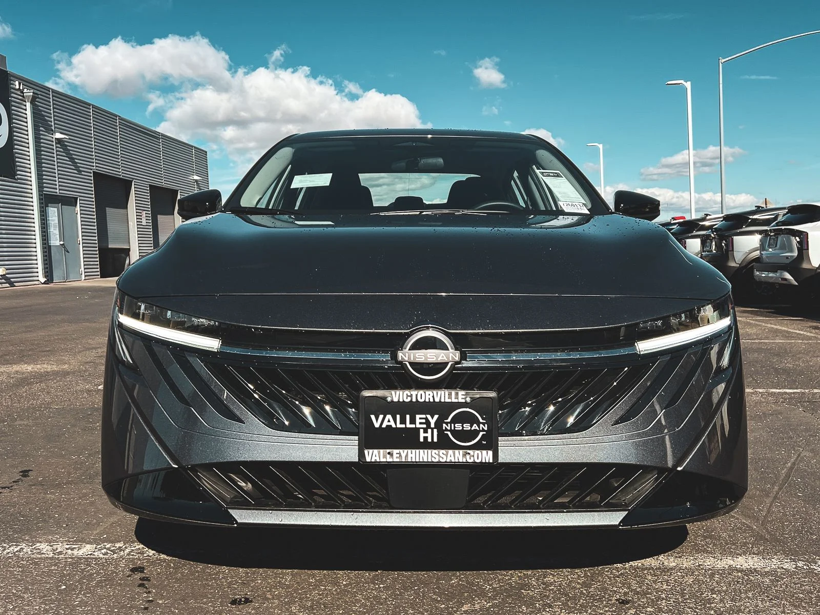 New 2026 Gun Metallic Nissan SV image 8
