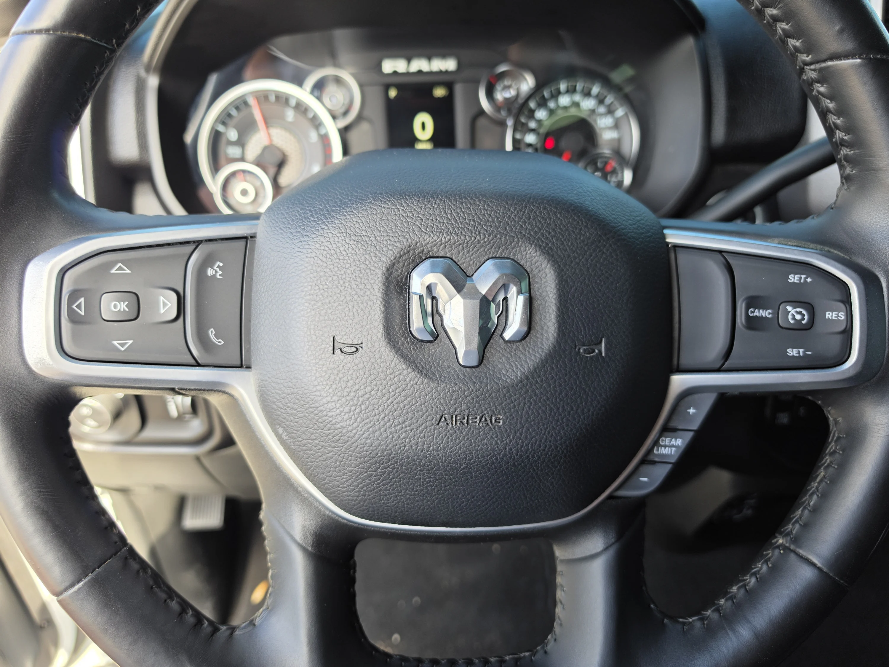 Used 2024 Bright White Clearcoat Ram Big Horn image 31