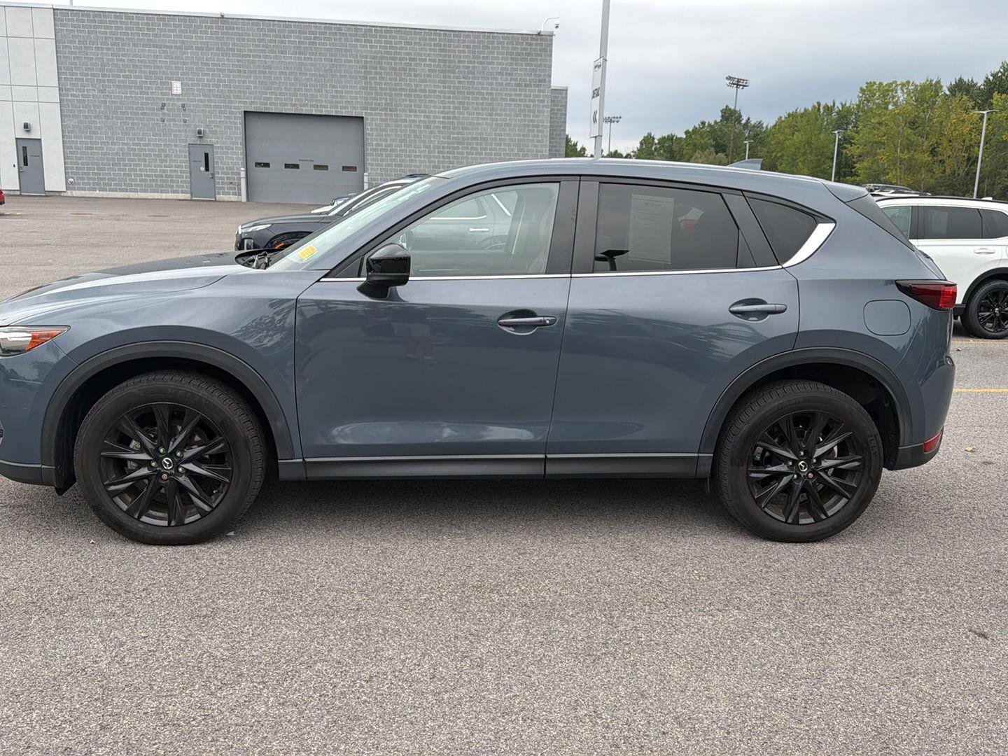 Used 2021 Polymetal Gray Mazda Carbon Edition image 6