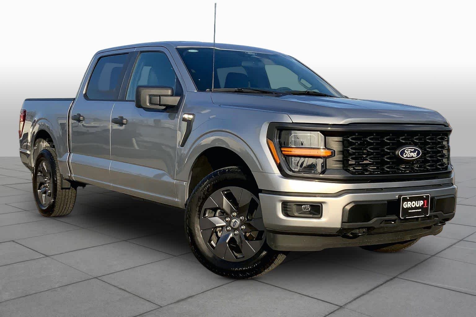 Used 2025 Iconic Silver Metallic Ford STX image 3
