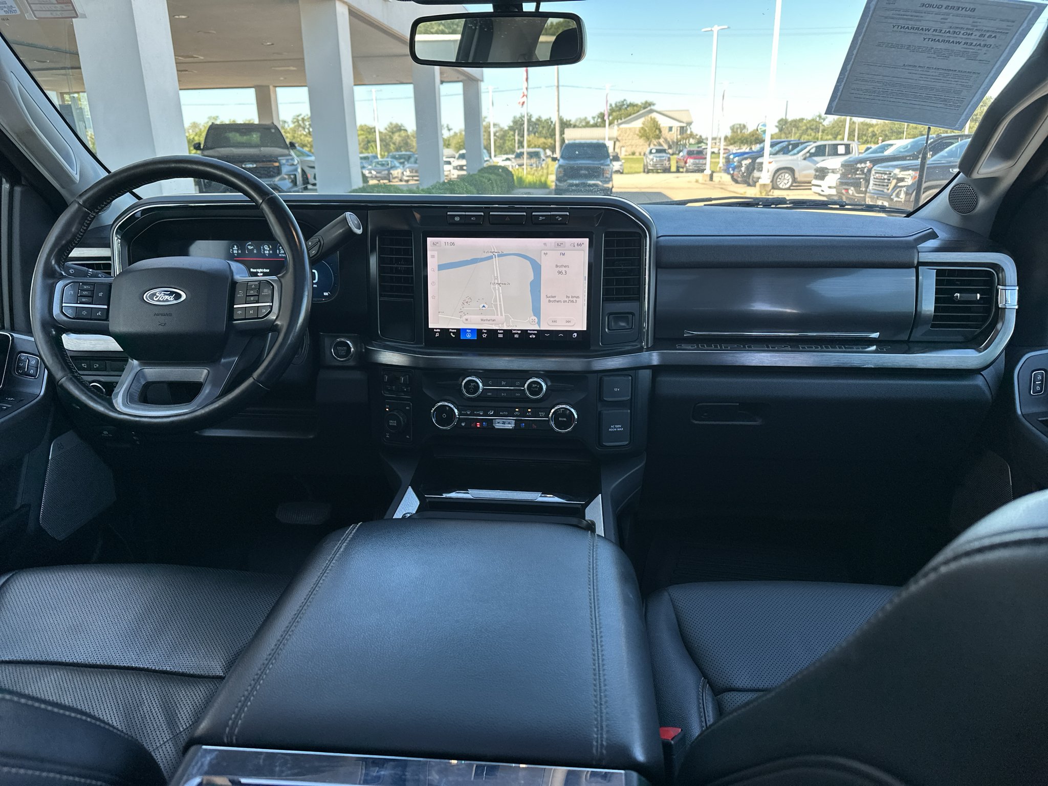 Used 2024 Glacier Gray Ford LARIAT image 3