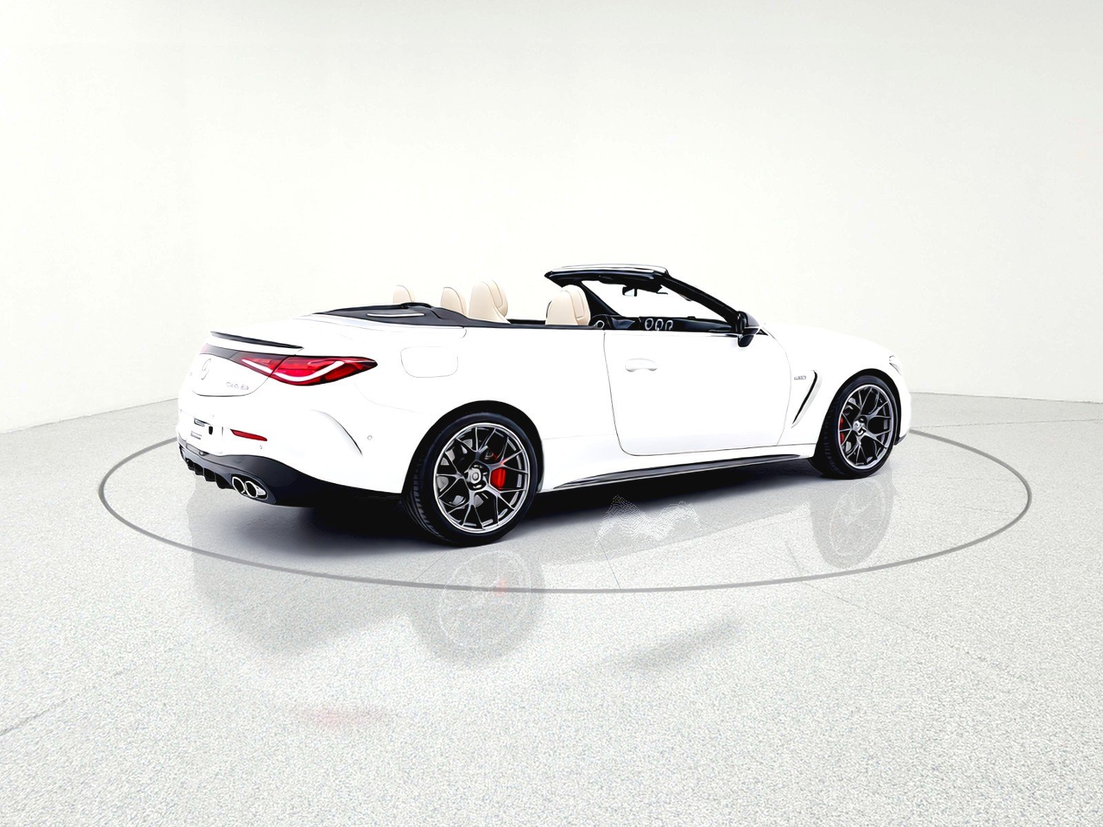 Certified Used 2026 MANUFAKTUR Moonlight White Metallic Mercedes-Benz AMG® CLE 53 4MATIC+ Cabriolet image 18