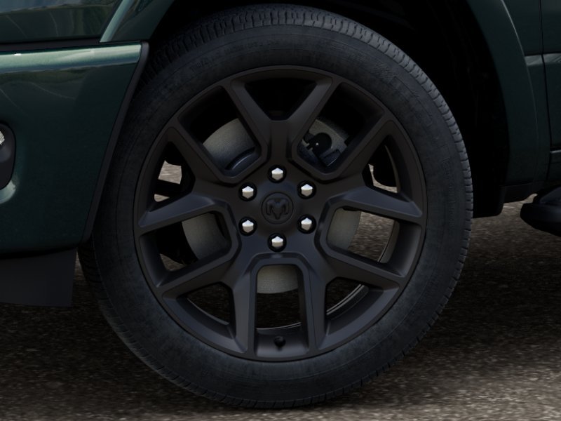 New 2026 Serrano-Green Metallic Exterior Paint RAM Laramie image 4
