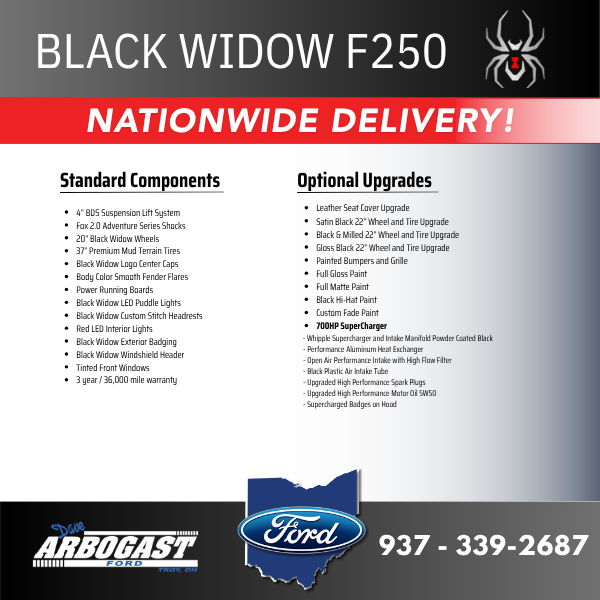 New 2026 Blue Ford XLT Black Widow Lifted Truck image 3