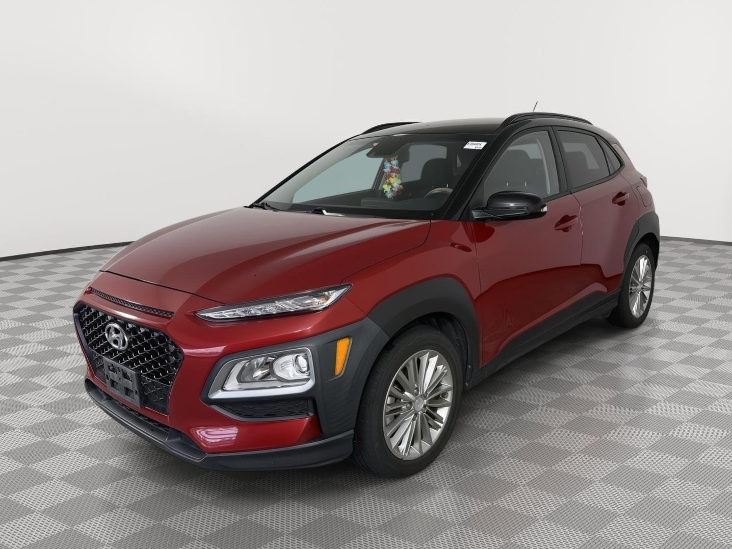 Used 2021 Pulse Red w/Black Roof Hyundai SEL image 3