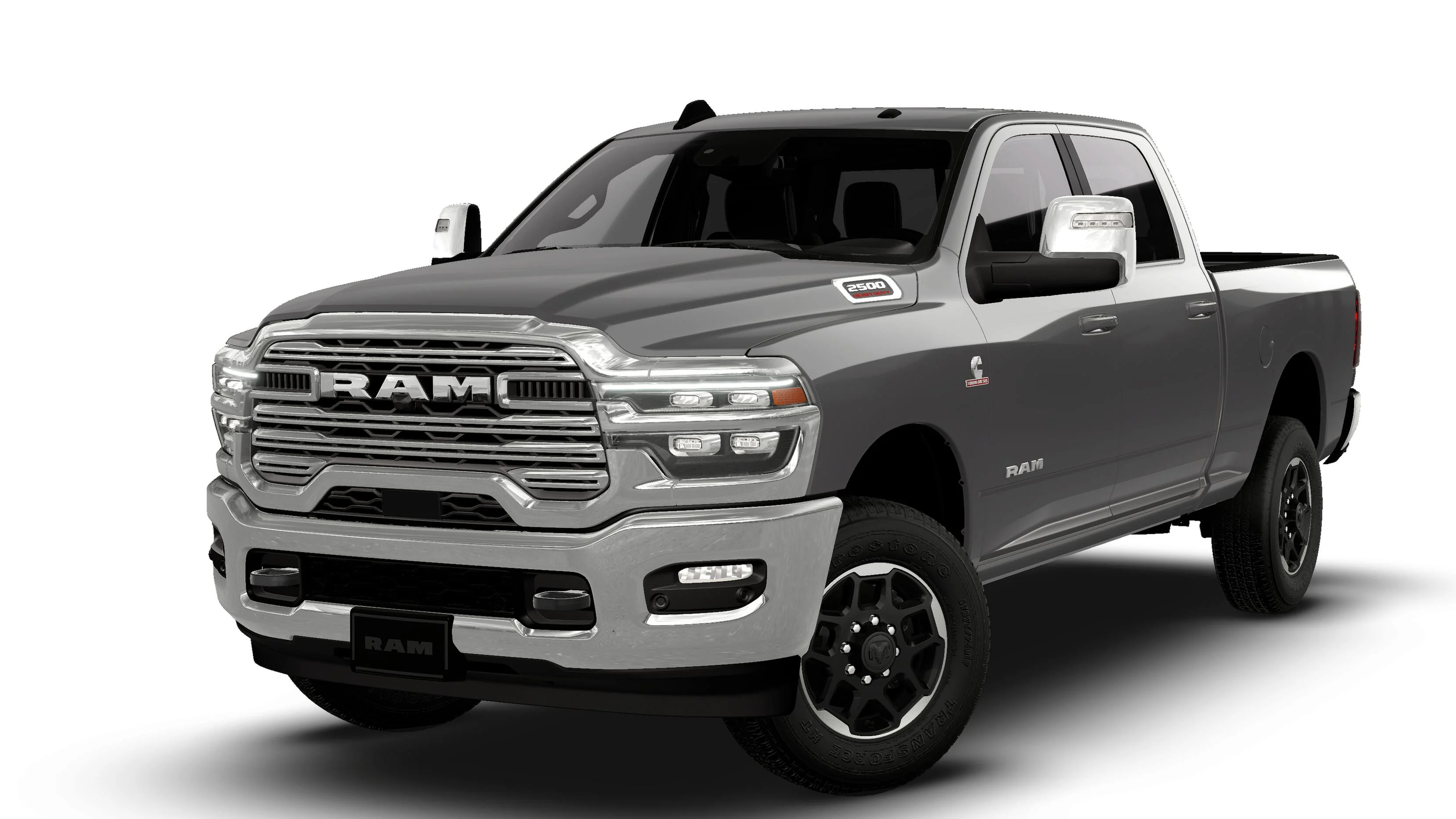 New 2026 Granite Crystal Metallic Clear-Coat Exterior Paint RAM LARAMIE image 1