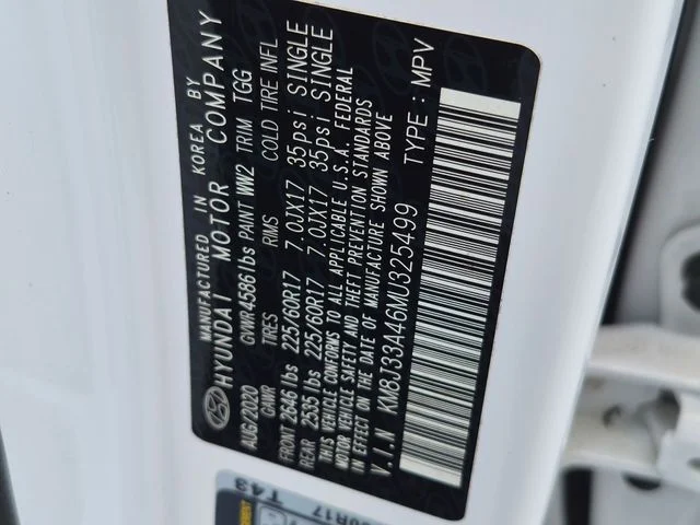 Used 2021 White Hyundai Value image 25