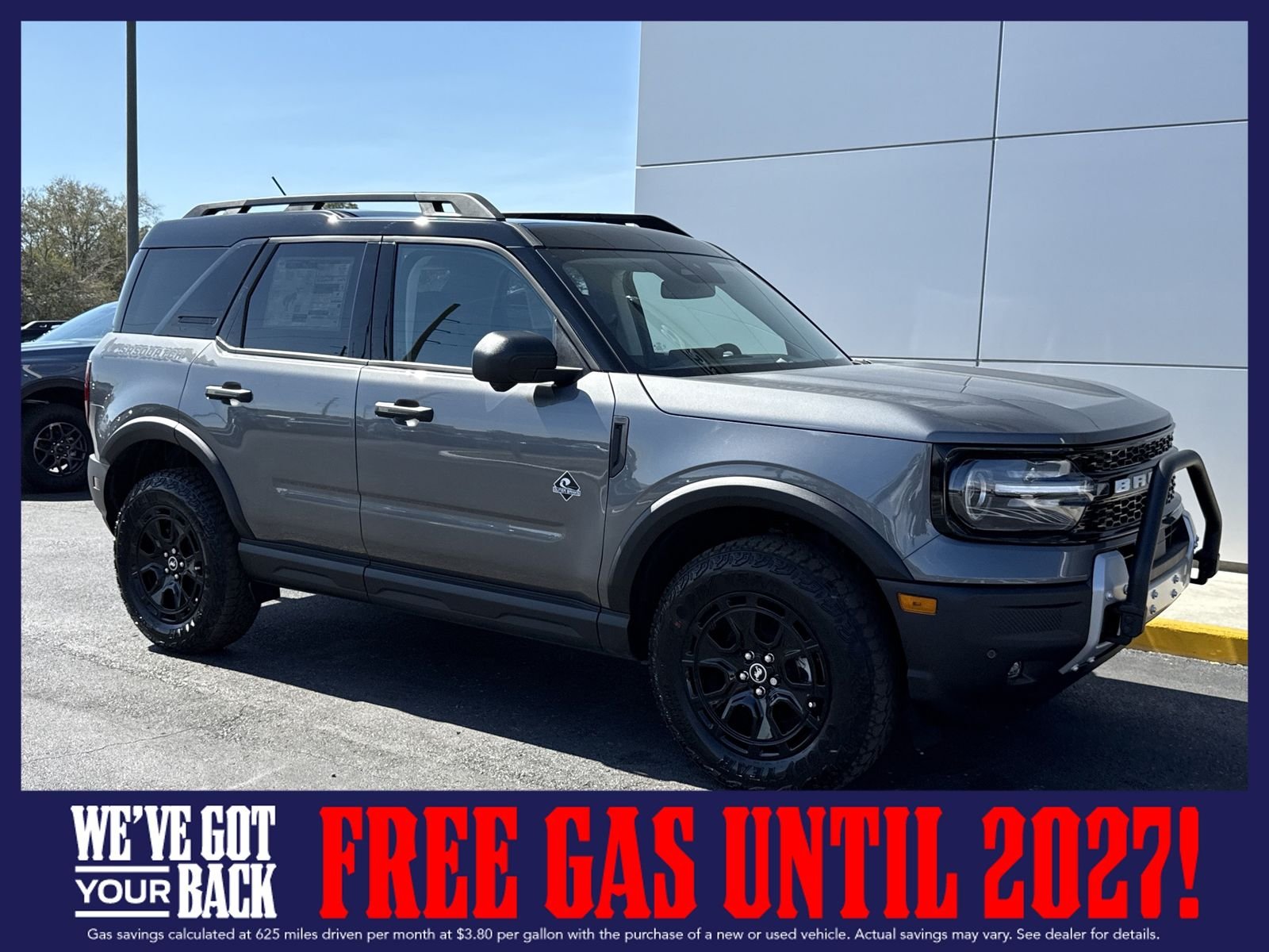 New 2026 Carbonized Gray Metallic Ford Outer Banks image 2