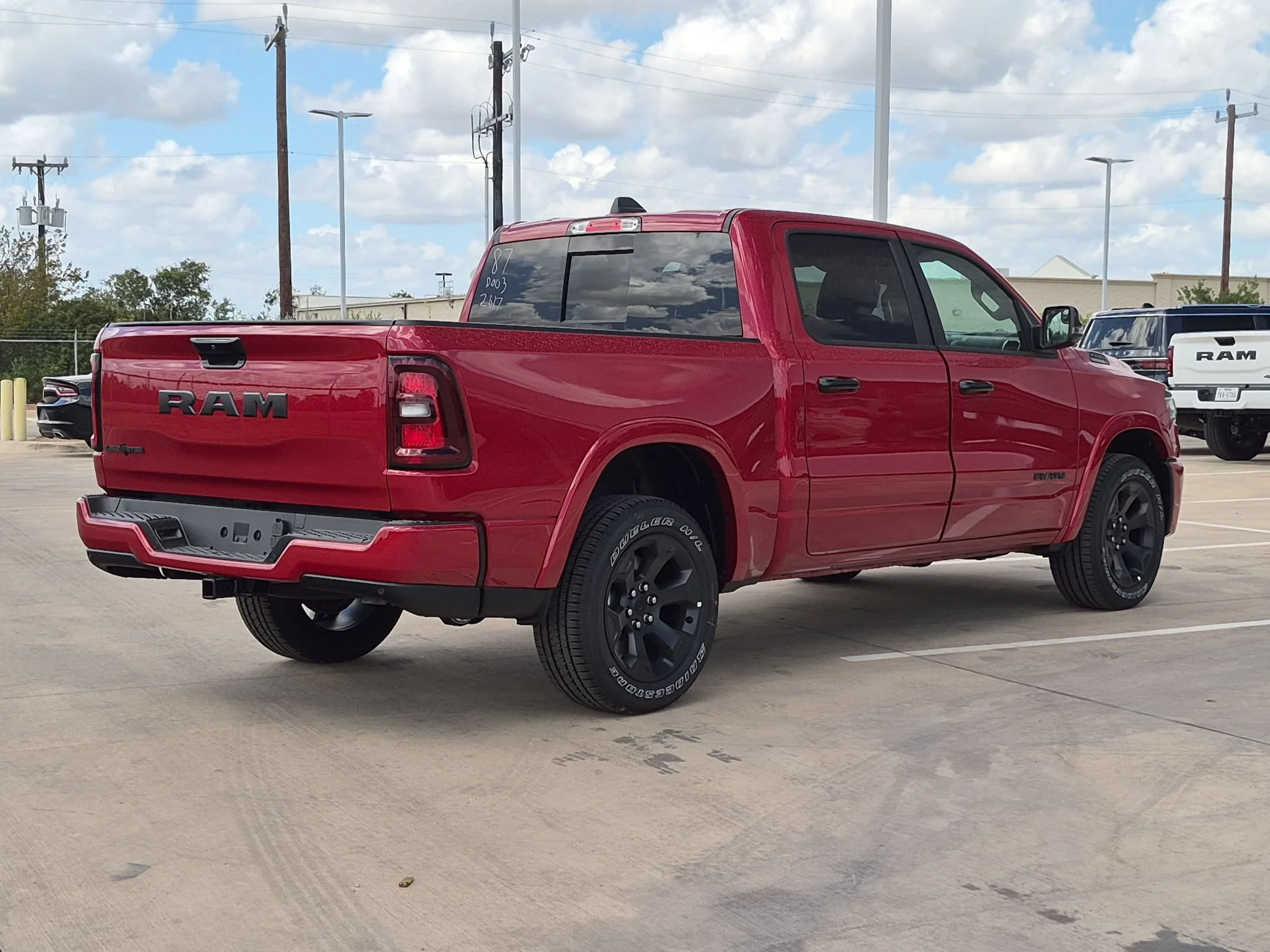 New 2027 Molten Red Pearlcoat RAM Big Horn/Lone Star image 3
