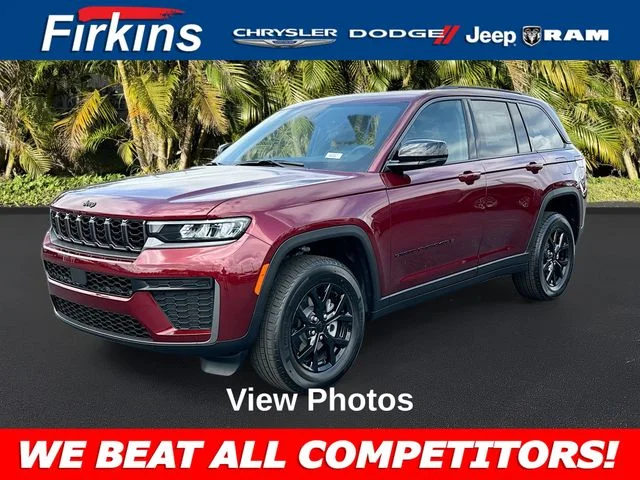 New 2026 Velvet Red Pearl-Coat Exterior Paint Jeep Altitude image 1
