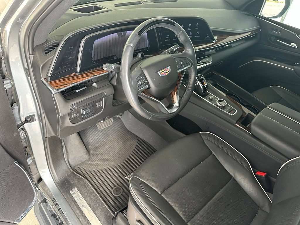 Used 2023 Argent Silver Metallic Cadillac Premium Luxury image 11
