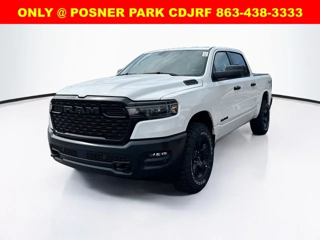 New 2026 Bright White Clear-Coat Exterior Paint RAM  image 1