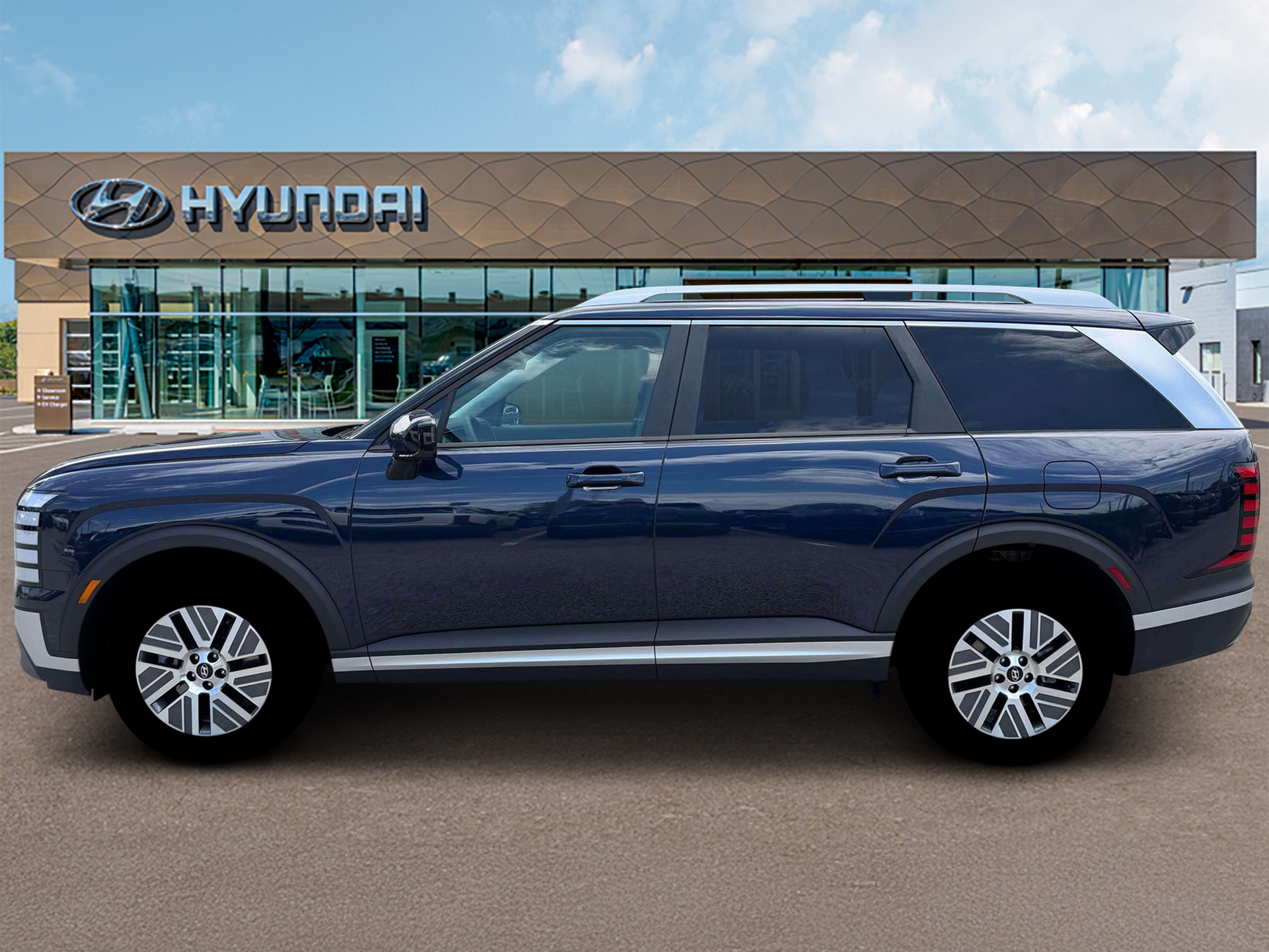 New 2026 Blue Hyundai Blue SEL 7P image 3