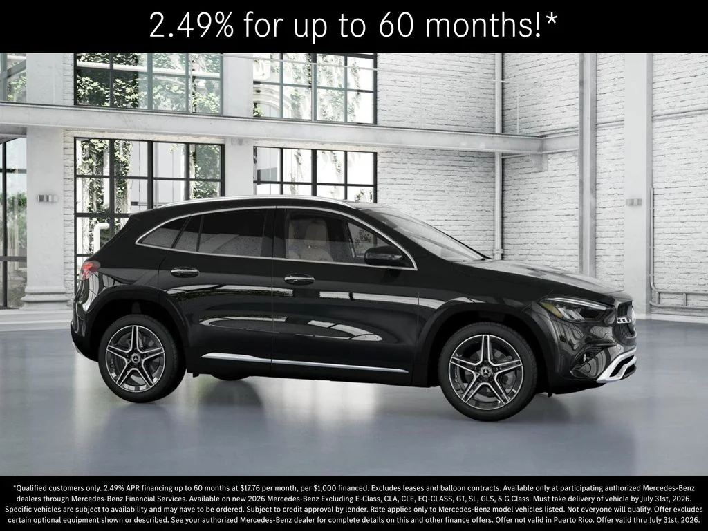 New 2026 Night Black Mercedes-Benz GLA 250 image 14