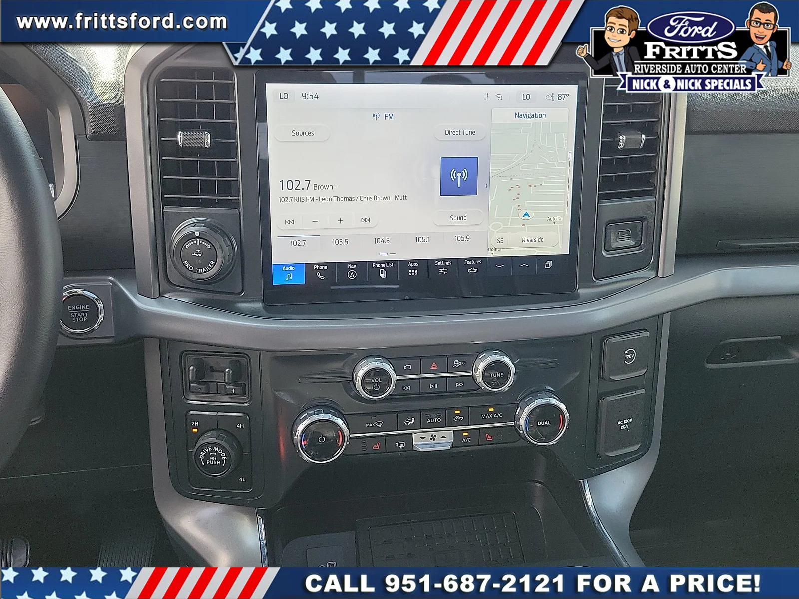 Certified Used 2025 White Metallic Ford XLT image 9