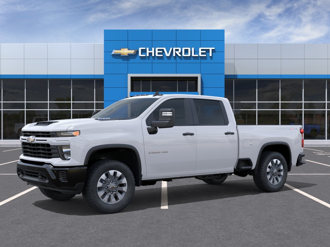 New 2026 Summit White Chevrolet Custom image 2