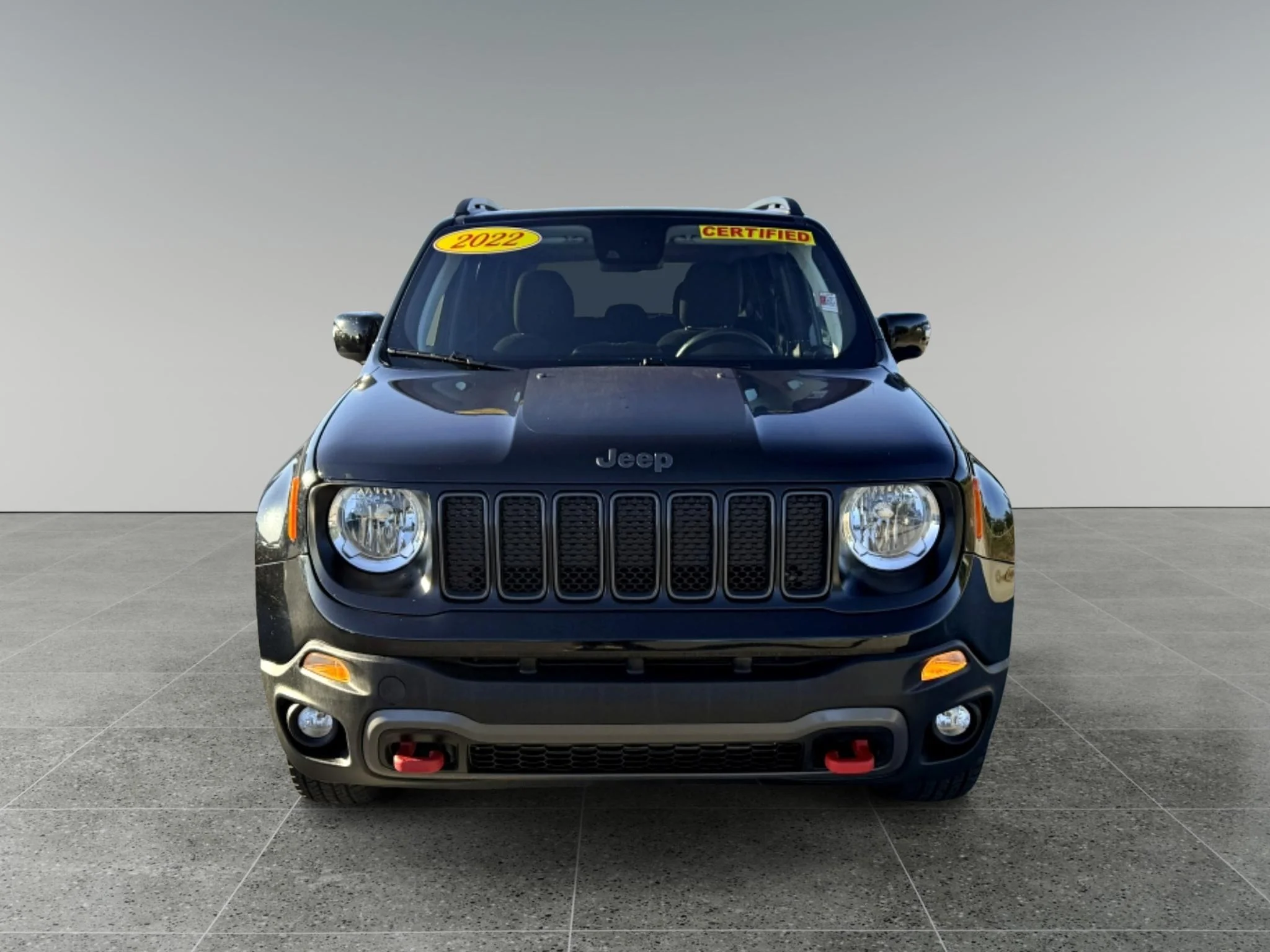 Used 2022 Black Clearcoat Jeep Trailhawk image 9
