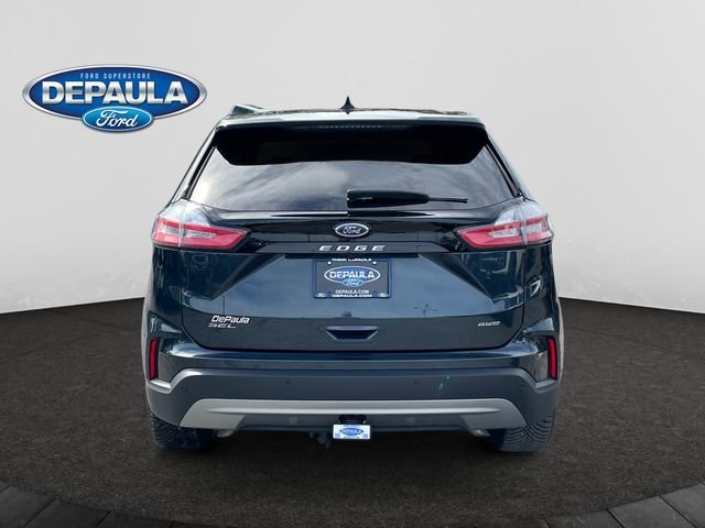 Used 2023 Blue Metallic Ford SEL image 5