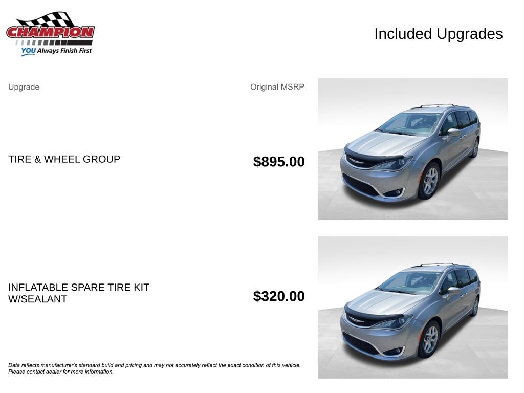 Used 2017 Silver Chrysler Touring L Plus image 4