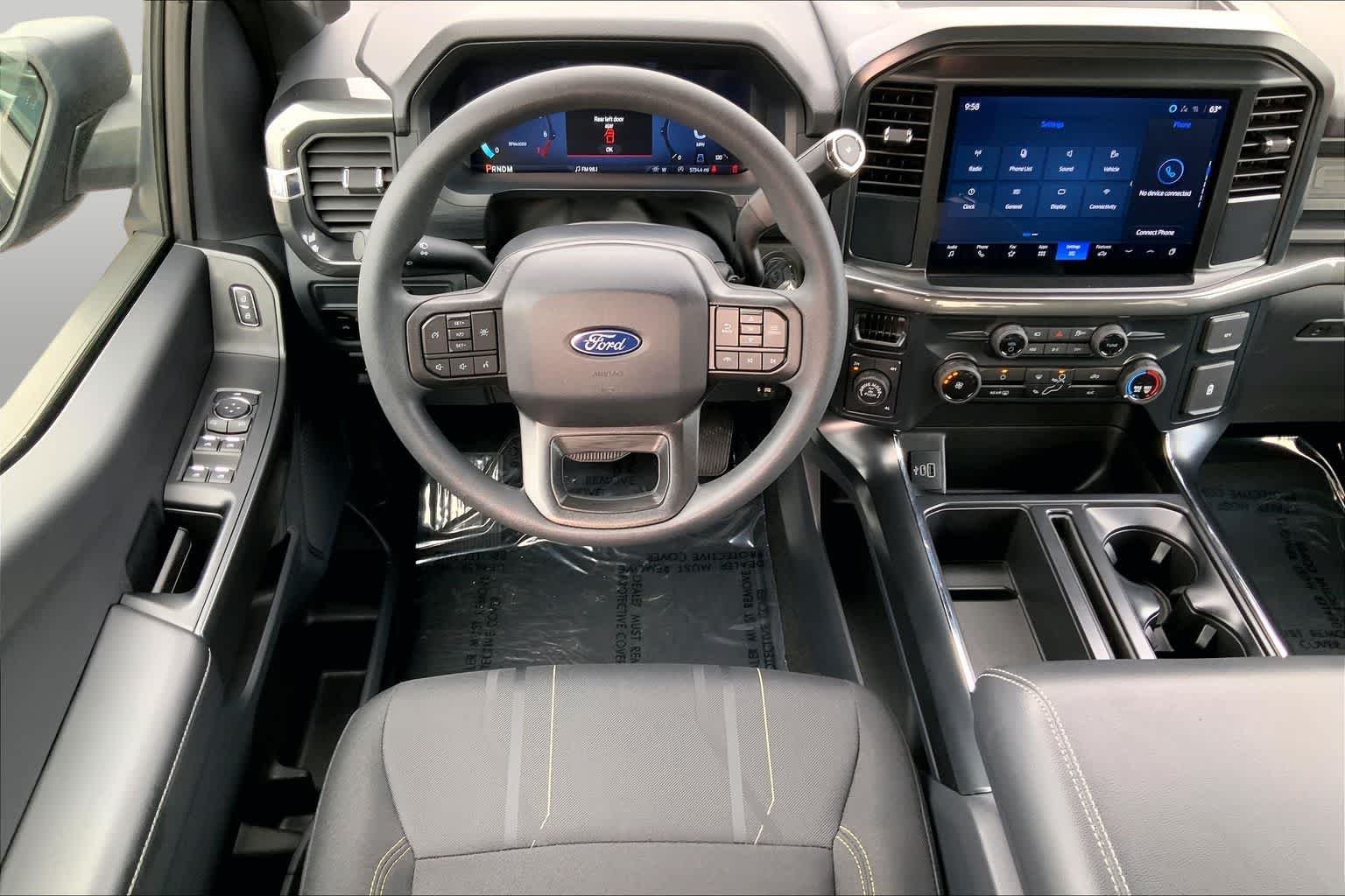 Used 2025 Agate Black Metallic Ford STX image 11