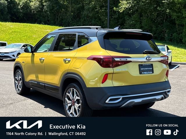 Used 2021 Kia Seltos SX with VIN KNDETCA26M7086362 for sale in Wallingford, CT