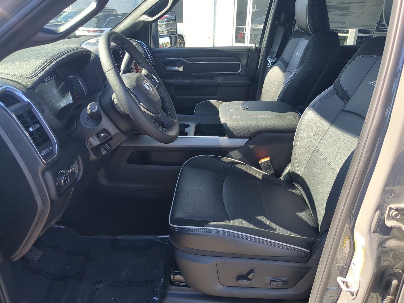 New 2026 Ceramic Gray Clear-Coat Exterior Paint RAM Laramie image 13