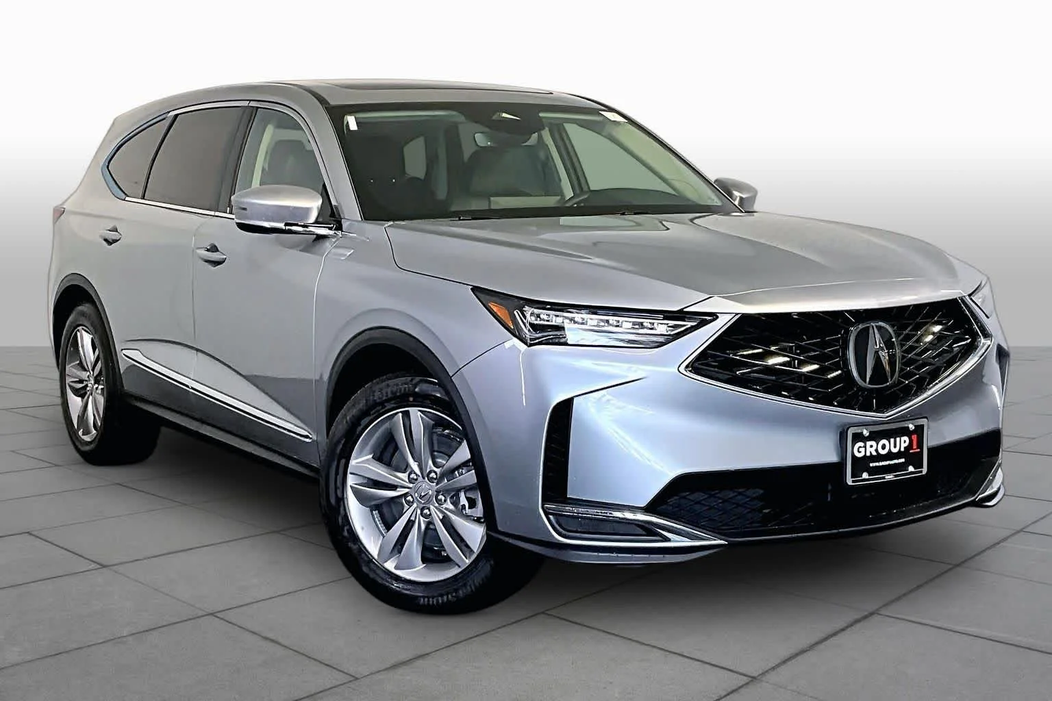 New 2026 Solar Silver Metallic Acura BASE image 2