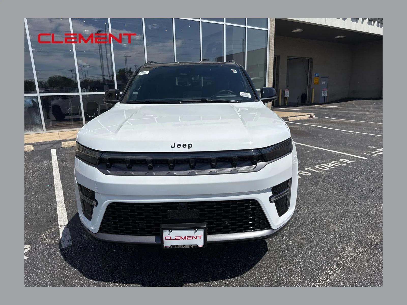 New 2026 Bright White Clearcoat Jeep Summit Reserve image 1