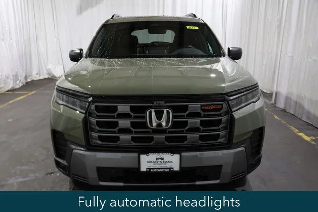 New 2026 Ash Green Metallic Honda AWD TrailSport image 8