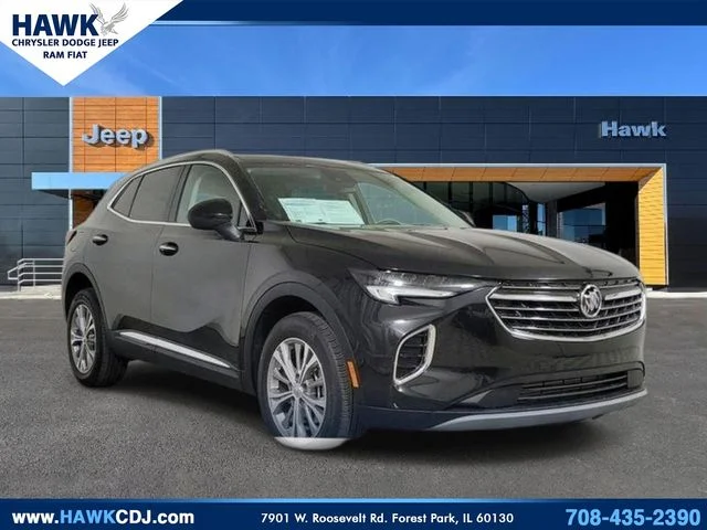 Used 2023 Black Buick Preferred image 1