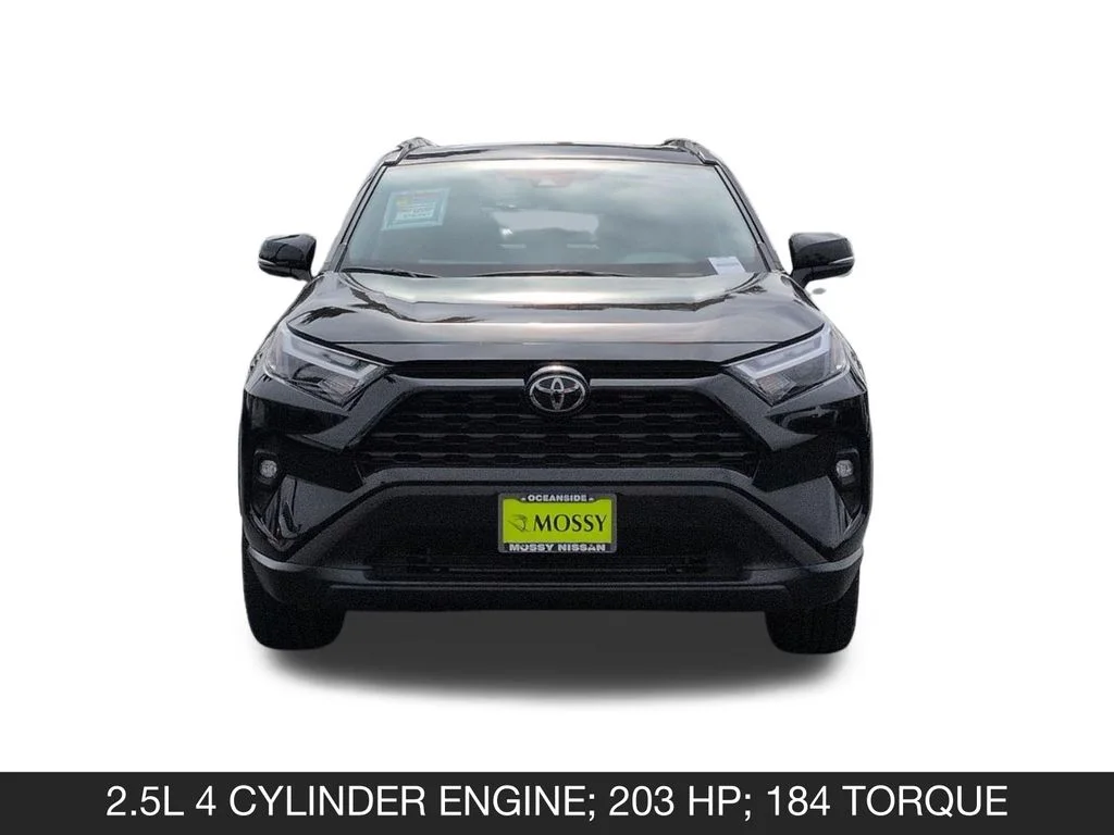 Used 2025 Black Toyota XLE Premium image 4