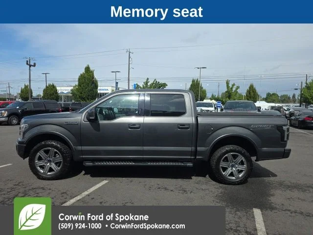 Used 2018 Magnetic Metallic Ford Lariat image 8