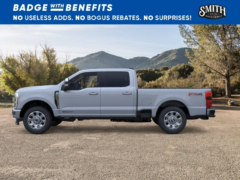 New 2026 Glacier Gray Metallic Tri-Coat Ford F-250® Lariat® image 4