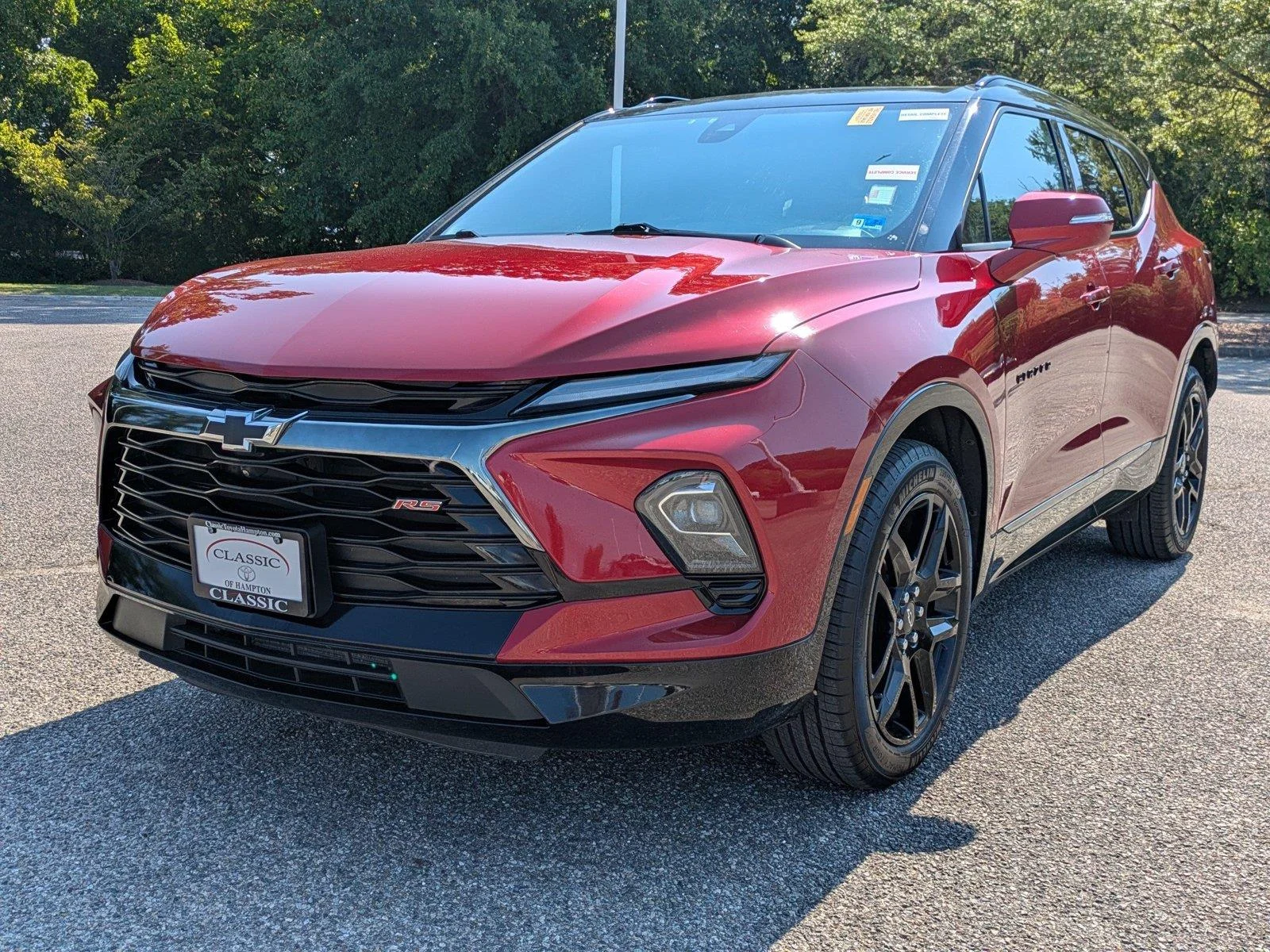 Used 2023 Radiant Red Tintcoat Chevrolet RS image 8