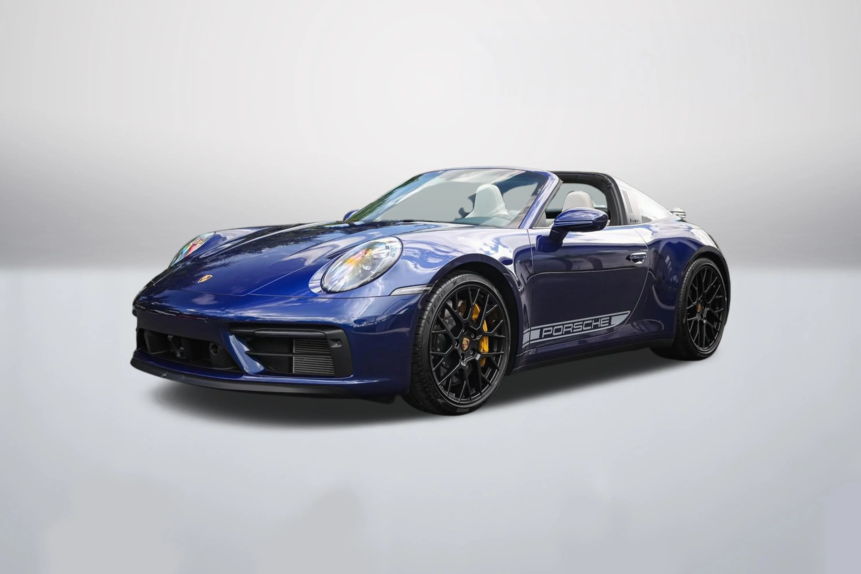 Used 2024 Gentian Blue Metallic Porsche Targa 4 GTS image 1