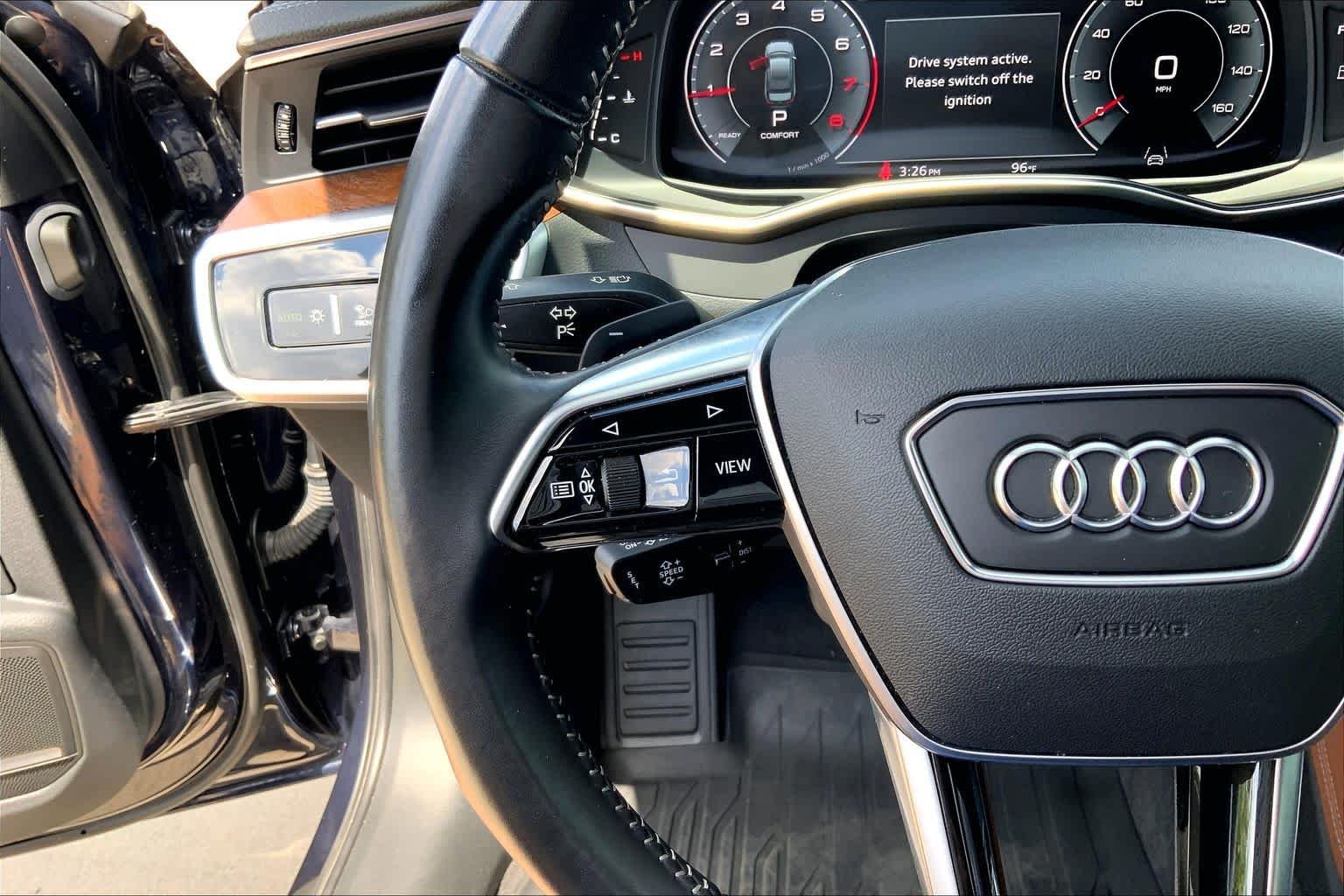 Used 2021 Firmament Blue Metallic Audi Premium Plus image 22