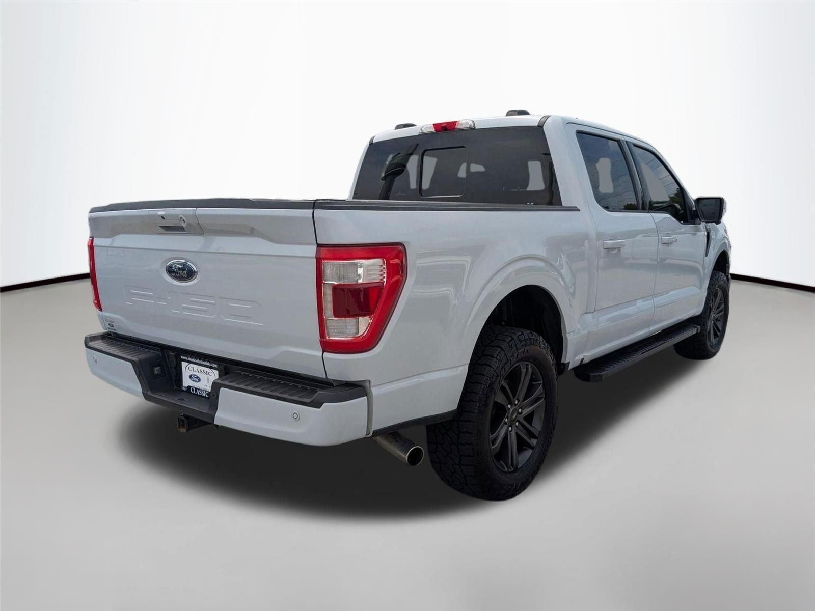 Certified Used 2022 Space White Metallic Ford LARIAT image 5