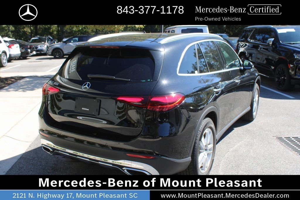 Certified Used 2025 Black Mercedes-Benz GLC 300 image 6