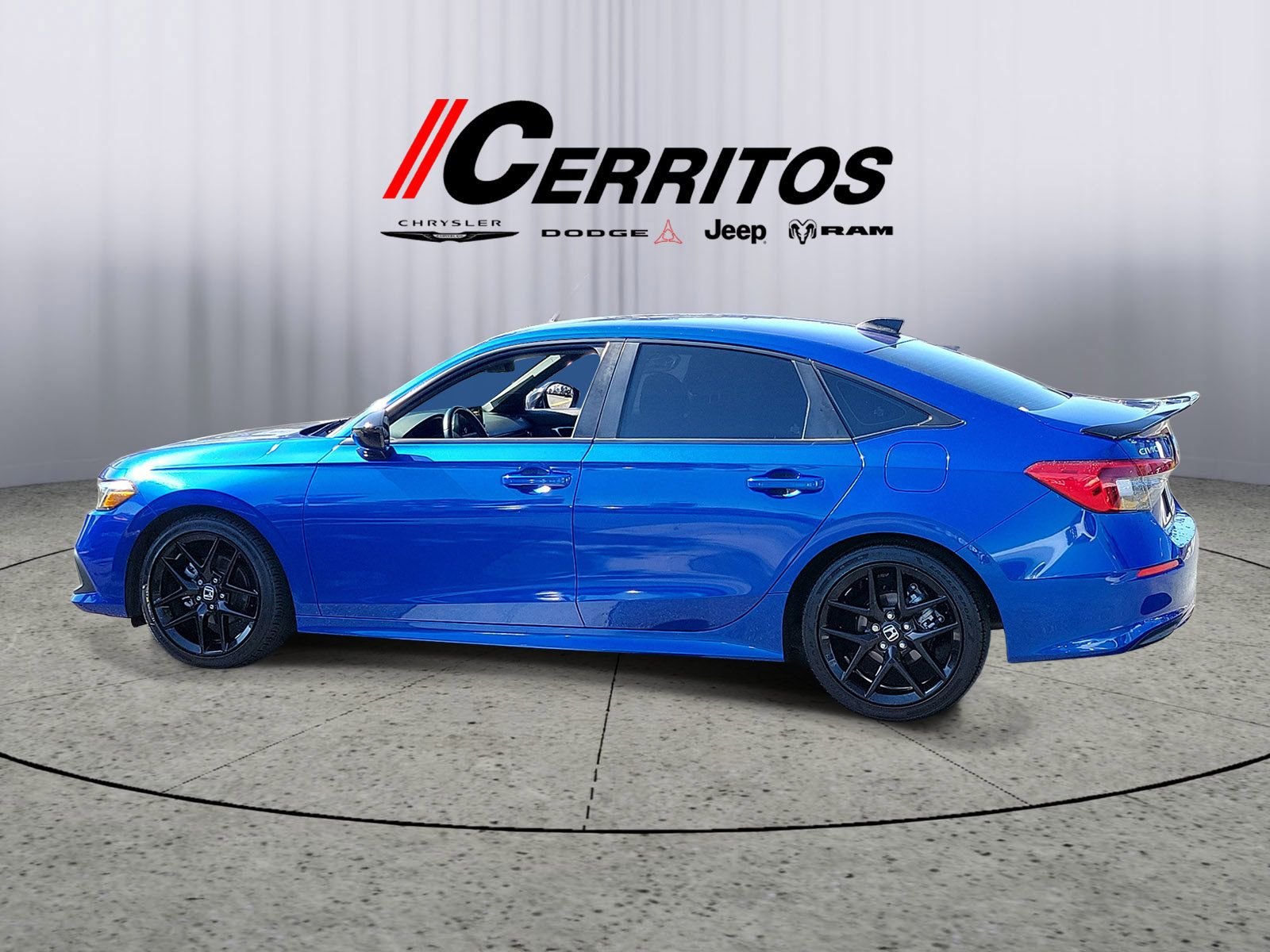 Certified Used 2024 Blue Honda Sport image 2