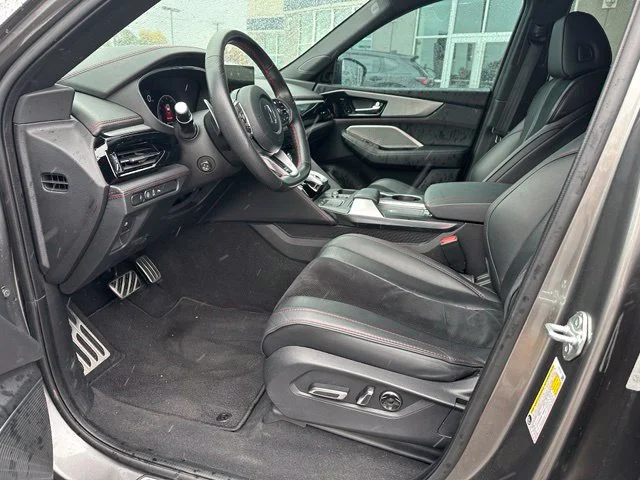 Certified Used 2023 Liquid Carbon Metallic Acura SH-AWD with A-Spec Package image 53