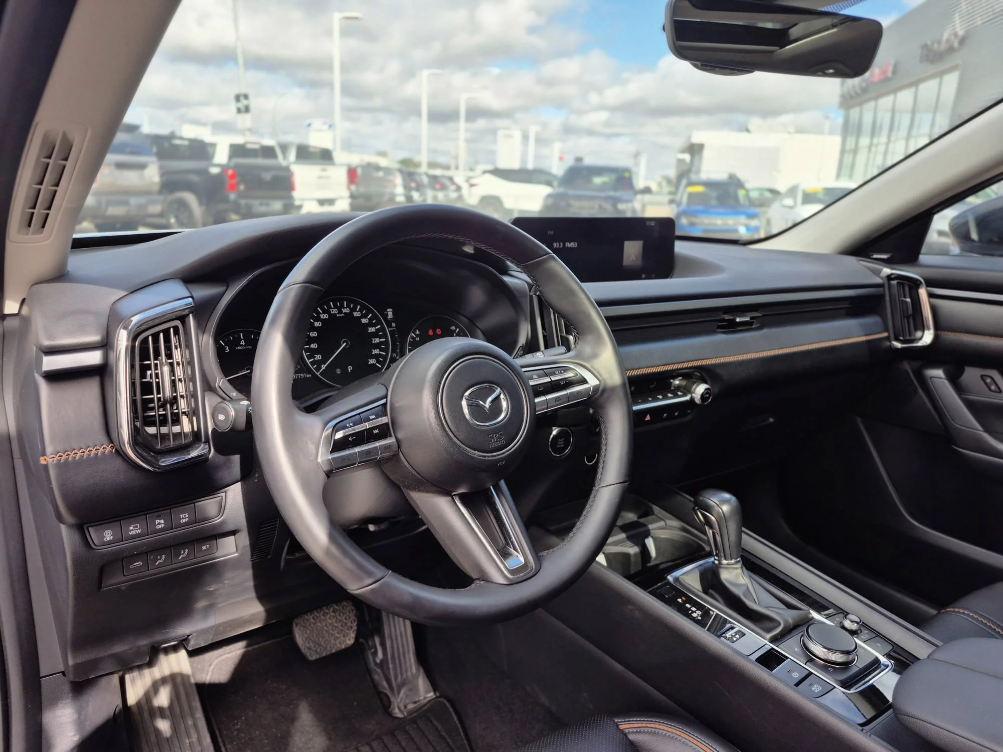 Used 2023 Polymetal Grey Metallic Mazda GT AWD*Cooled Leather | Pano Roof | Nav | 360 Cam | Htd Wheel | Adaptive Cruise | Lane Keep Assist image 6