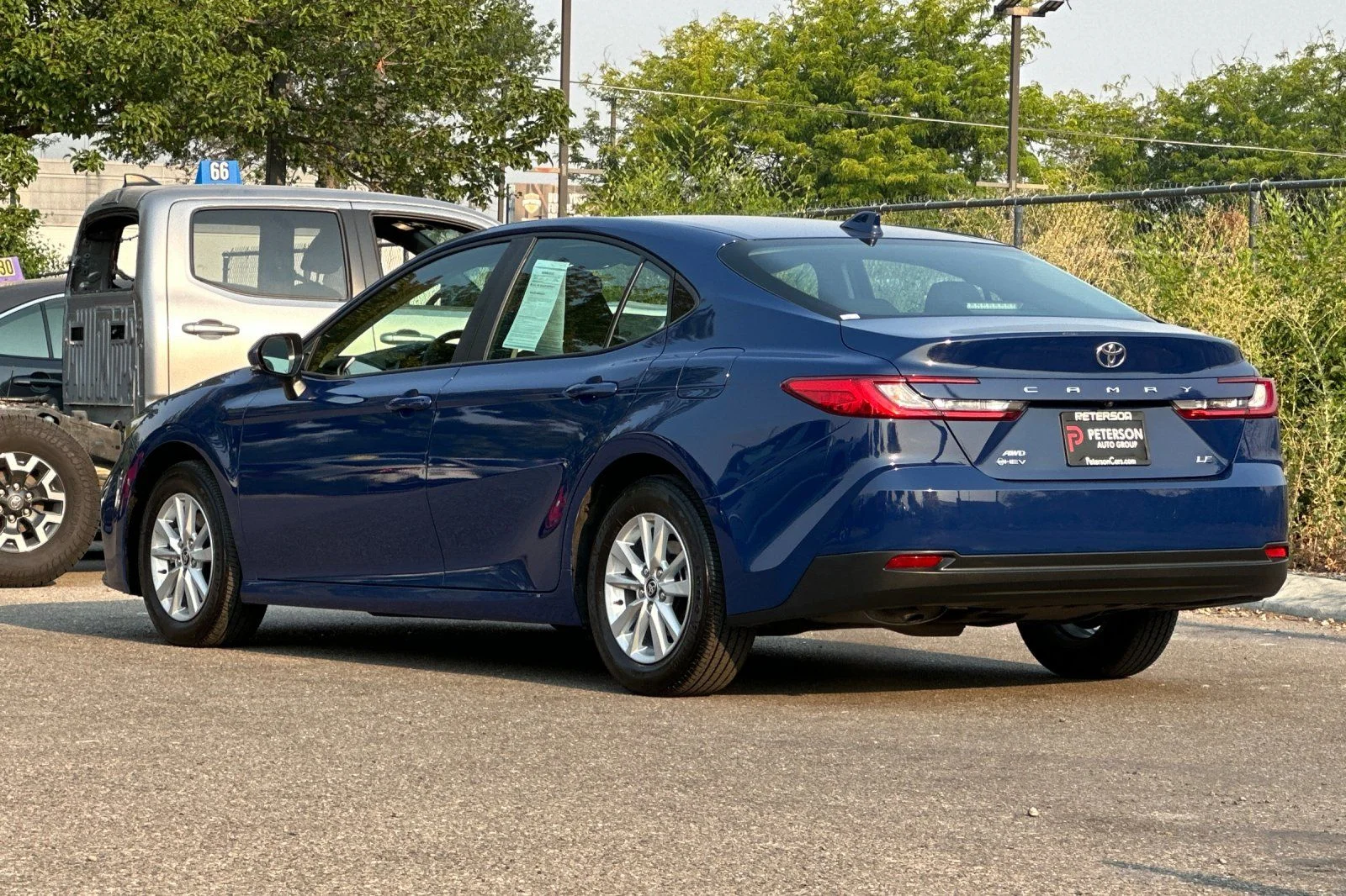 Used 2025 Blue Toyota LE image 5