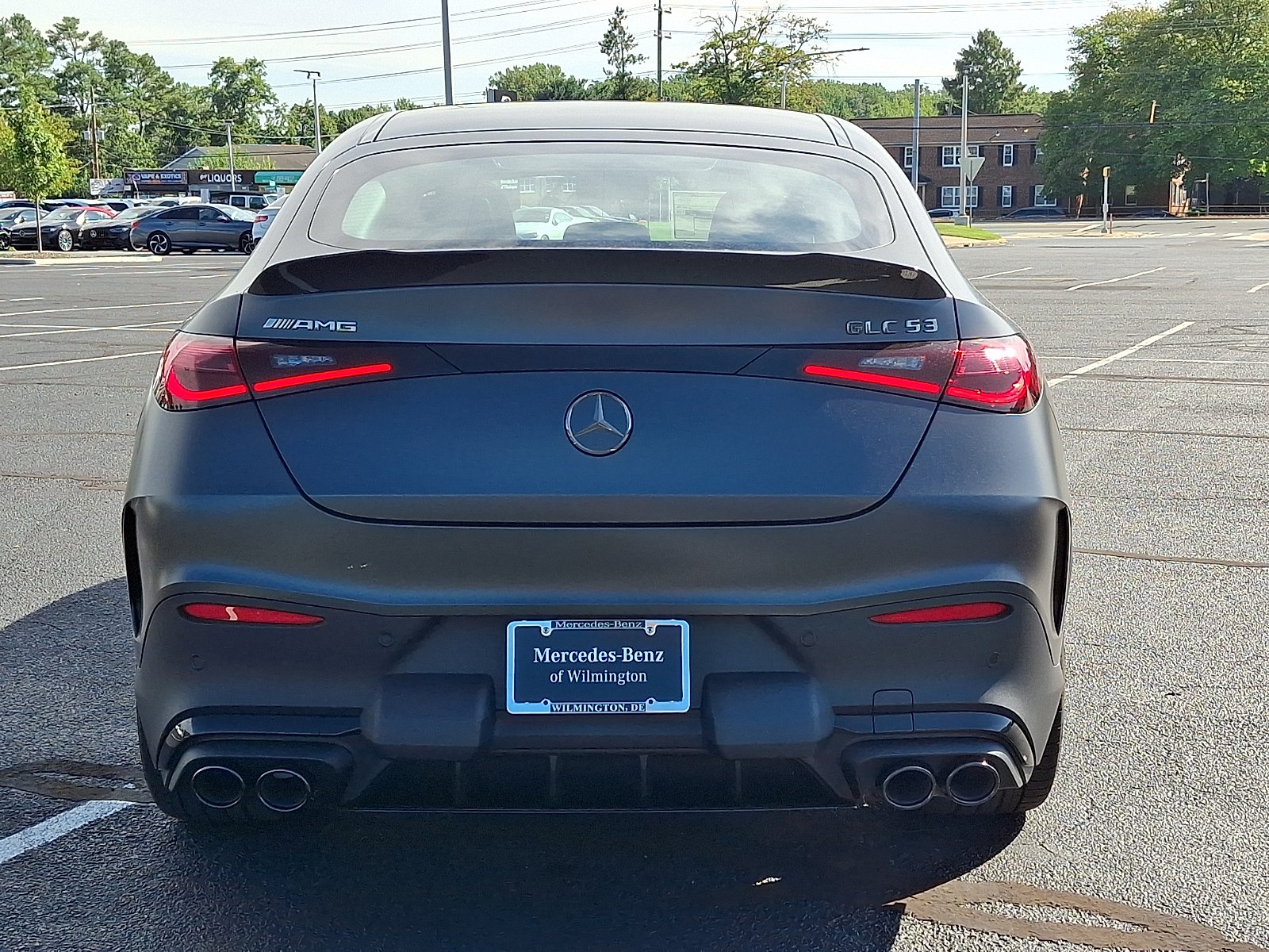 New 2027 MANUFAKTUR exclusive graphite grey magno Mercedes-Benz AMG® GLC 53 4MATIC+ Coupe image 5