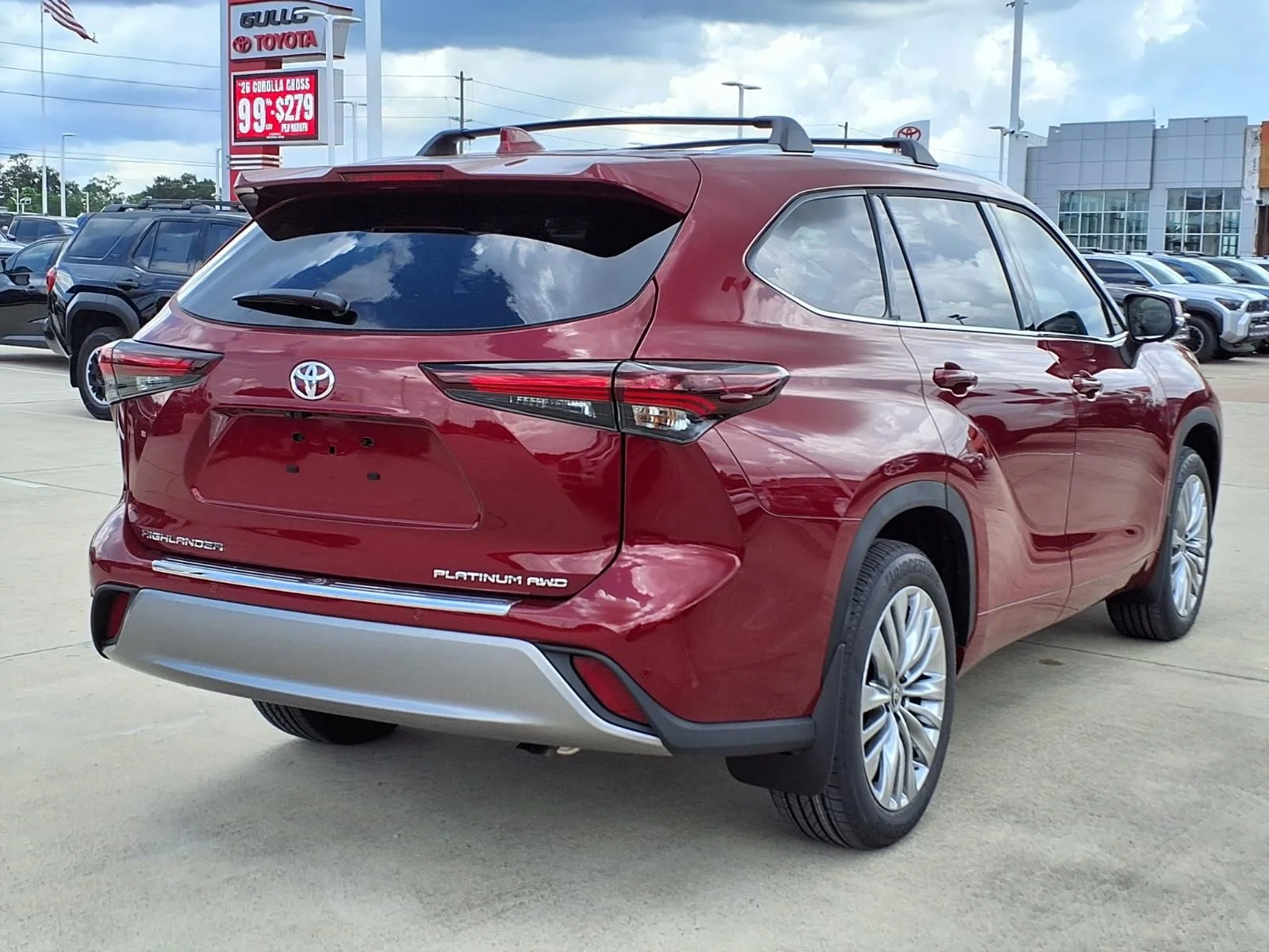 New 2026 Red Toyota Platinum image 6