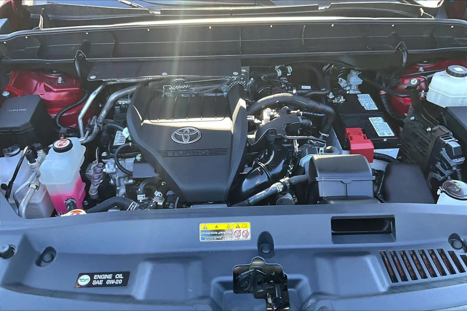 Used 2023 Ruby Flare Pearl Toyota XSE image 32