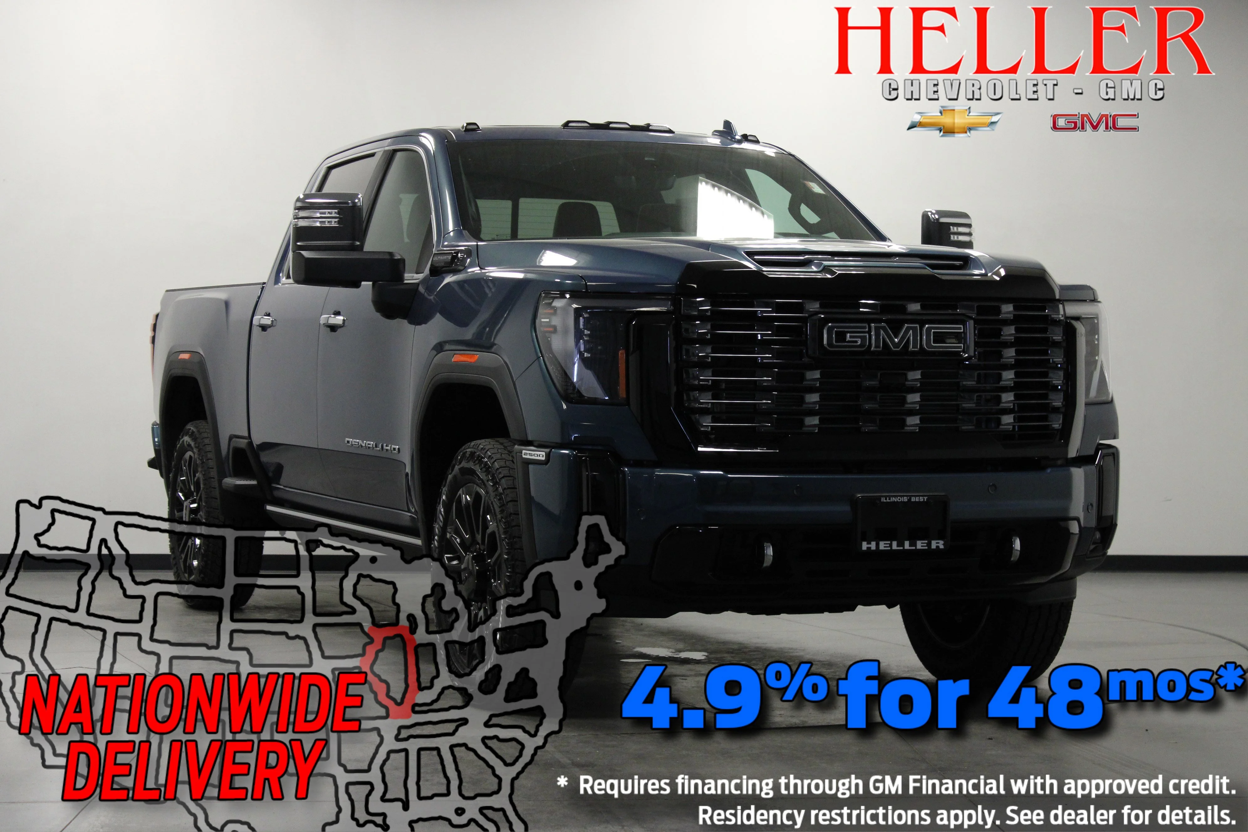 New 2026 Downpour Metallic GMC Denali Ultimate image 1