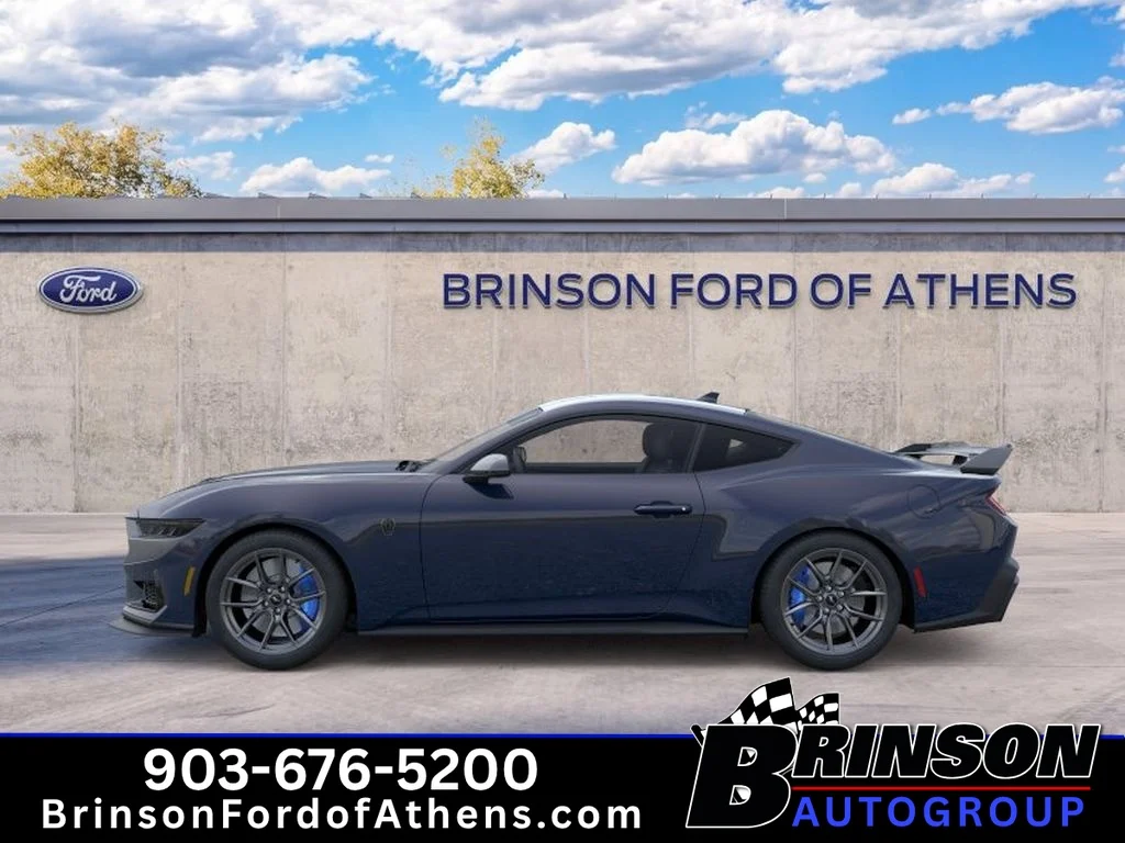 New 2026 Blue Ember Metallic Ford Dark Horse image 3
