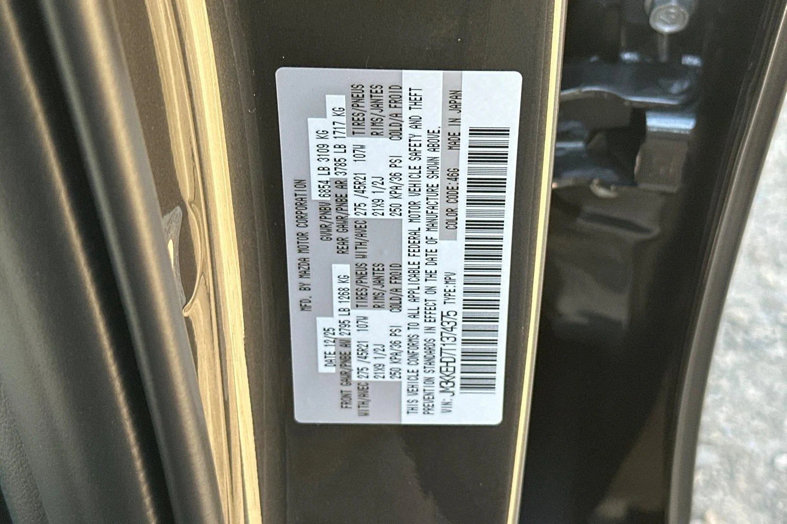 New 2026 Machine Gray Metallic Mazda 3.3 Turbo Premium Plus AWD image 37